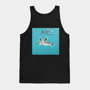 swim baby turtle Tank Top